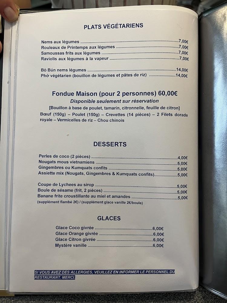 Restaurant Bo Bun 37 - Menu Image 2